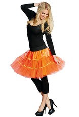 Petticoat neon oranje one size