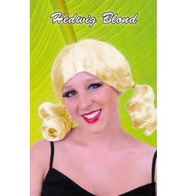 Pruik Hedwig blond