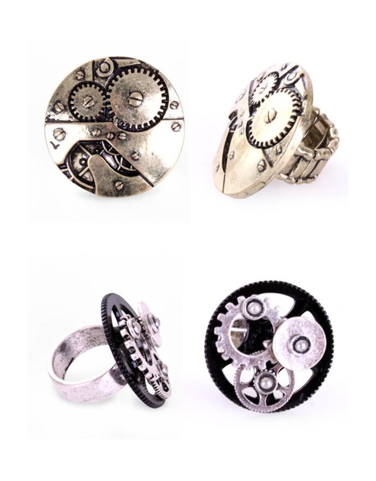 Ring Steampunk 2 assorti