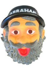 Masker plastic abraham + hoed