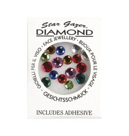 Face diamonds multicolour