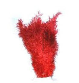 Floss veren rood (Piet veren) ± 30cm