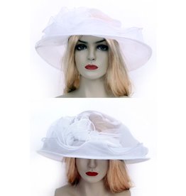 Gaashoed met decoratie wit