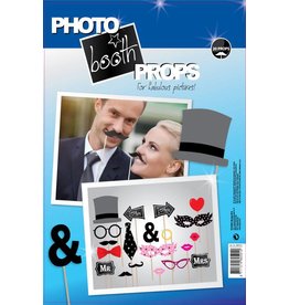 Photo booth props huwelijk