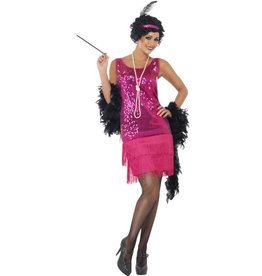 Funtime Flapper Kostuum, roze