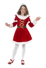 Kleine Miss Santa kostuum