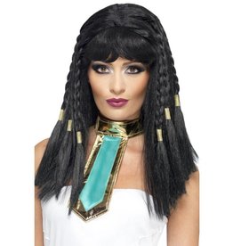 Cleopatra Pruik Zwart