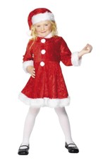 Mini Miss Santa Kostuum kind