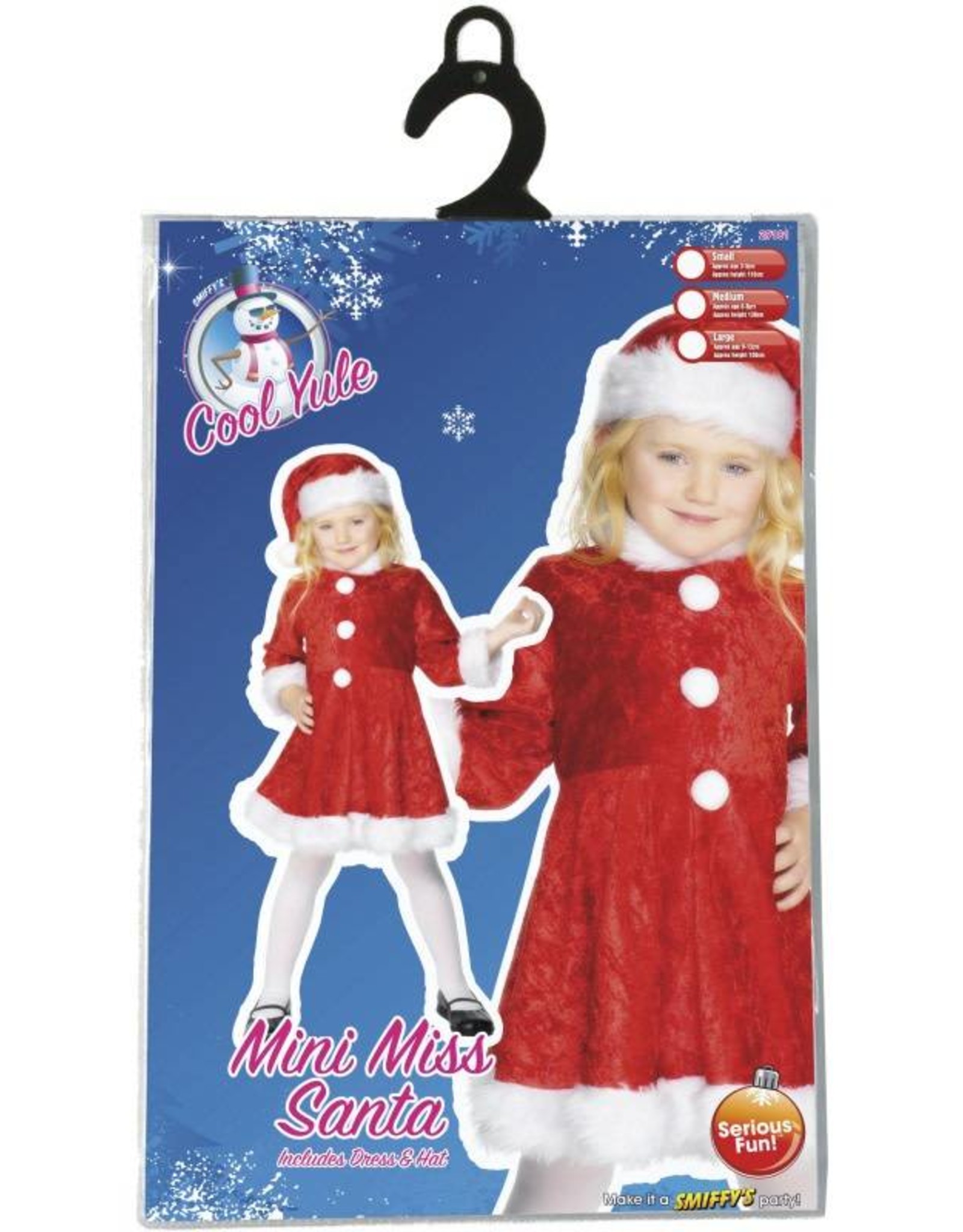 Mini Miss Santa Kostuum kind