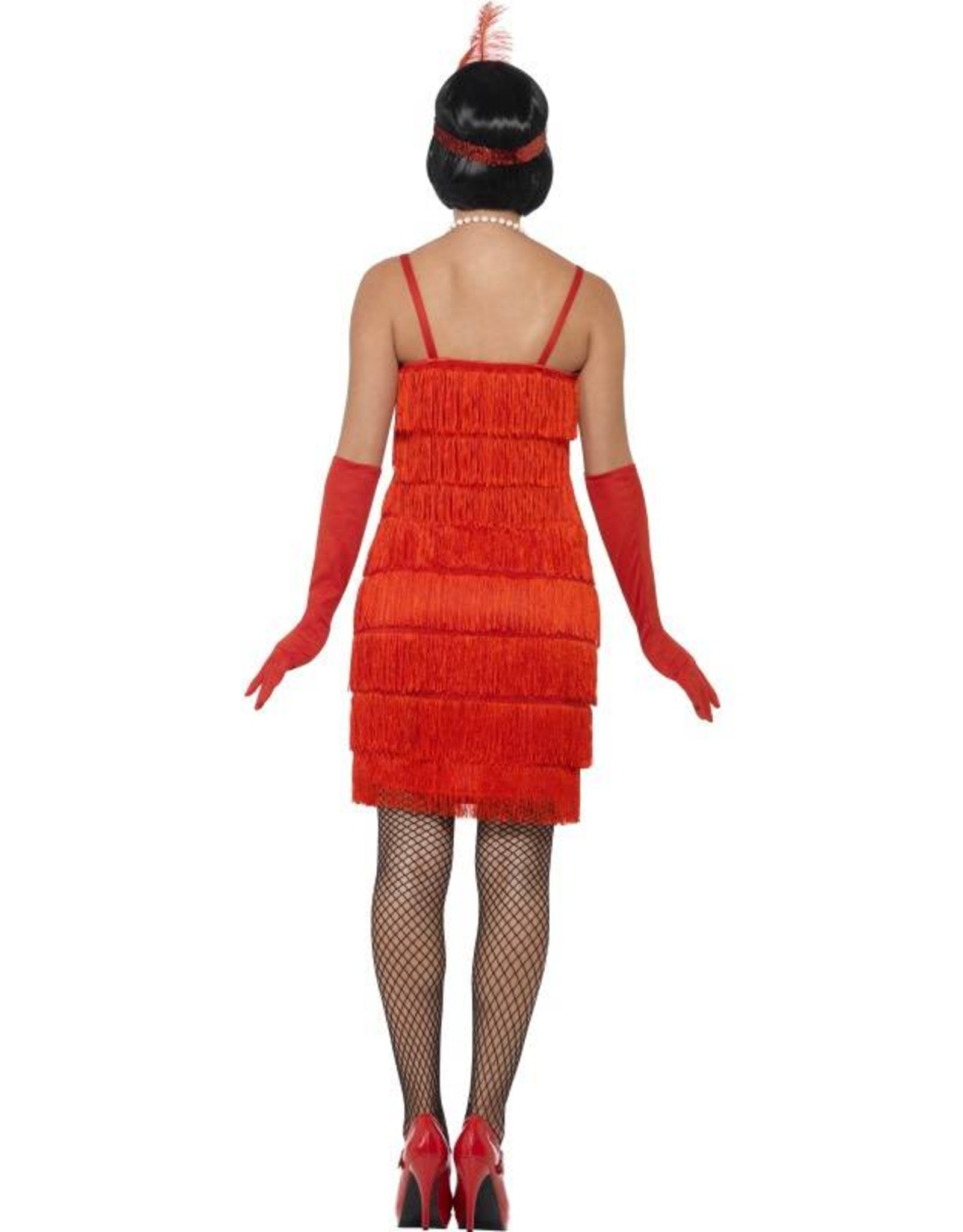 Flapper Kostuum, rood