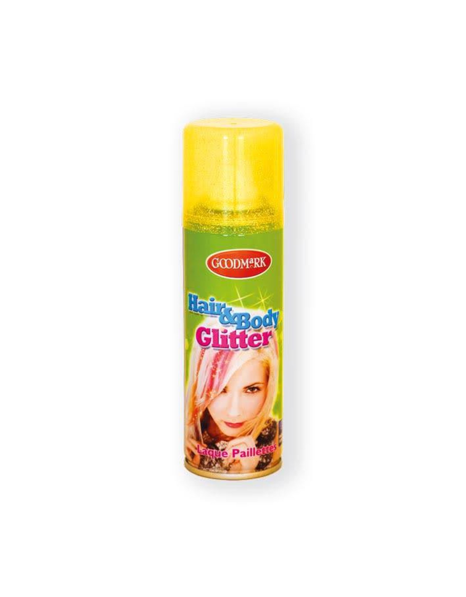 Haarspray glitter goud (125ml)