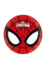 Bordjes Spiderman (Ø20cm, 8st)