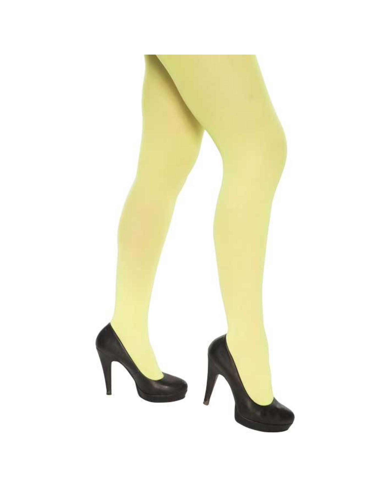 Panty fluor geel (60 denier)