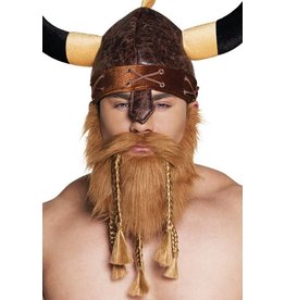 Baard met snor Viking