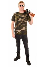 T-shirt camouflage print