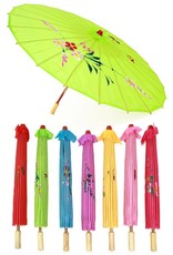 Chinese paraplu bonte opdruk assorti
