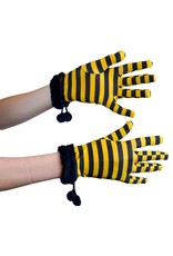 Handschoenen Bee zwart/geel