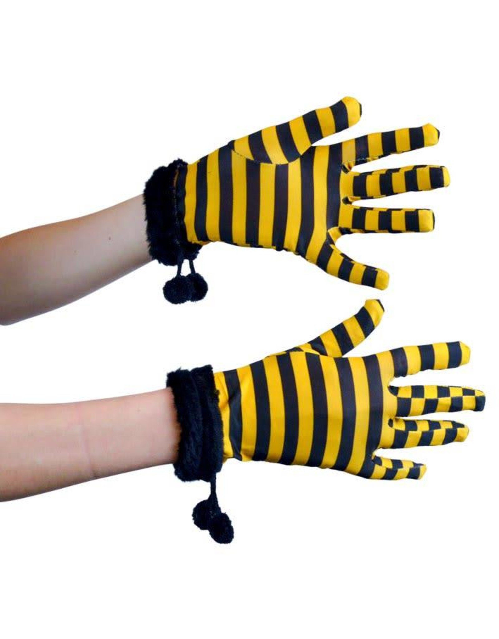 Handschoenen Bee zwart/geel