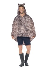 Party poncho Luipaard