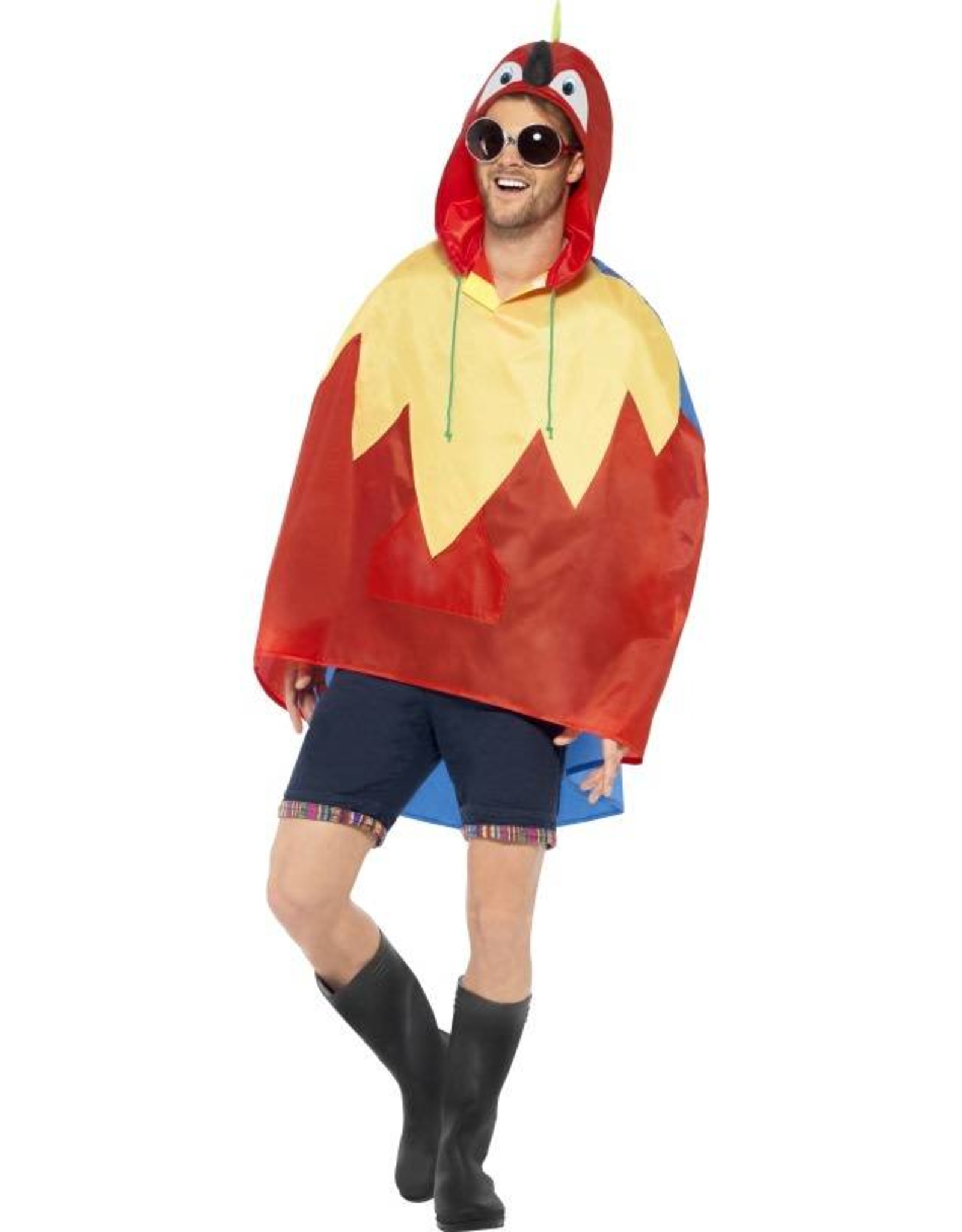 Party Poncho Papegaai