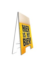 Warning Sign - hier is het bier!