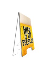 Warning Sign - hier is het feestje!