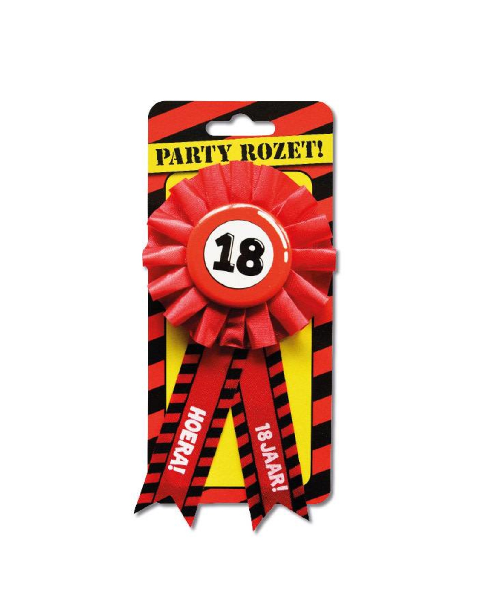 Party Rozetten - 18 jaar