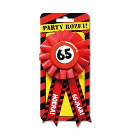 Party Rozetten - 65 jaar