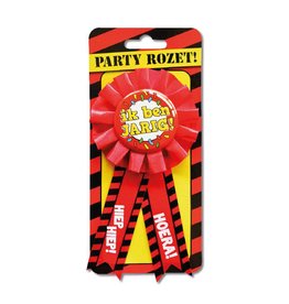 Party Rozetten - Gefeliciteerd