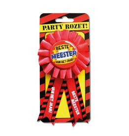 Party Rozetten - Meester