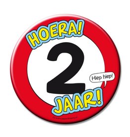 Button XL - 2 jaar