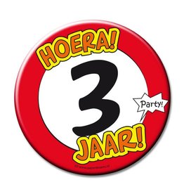 Button XL - 3 jaar