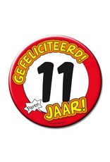 Verrassend Button XL - 11 jaar - De verkleedzolder, voor al uw feestartikelen RV-36