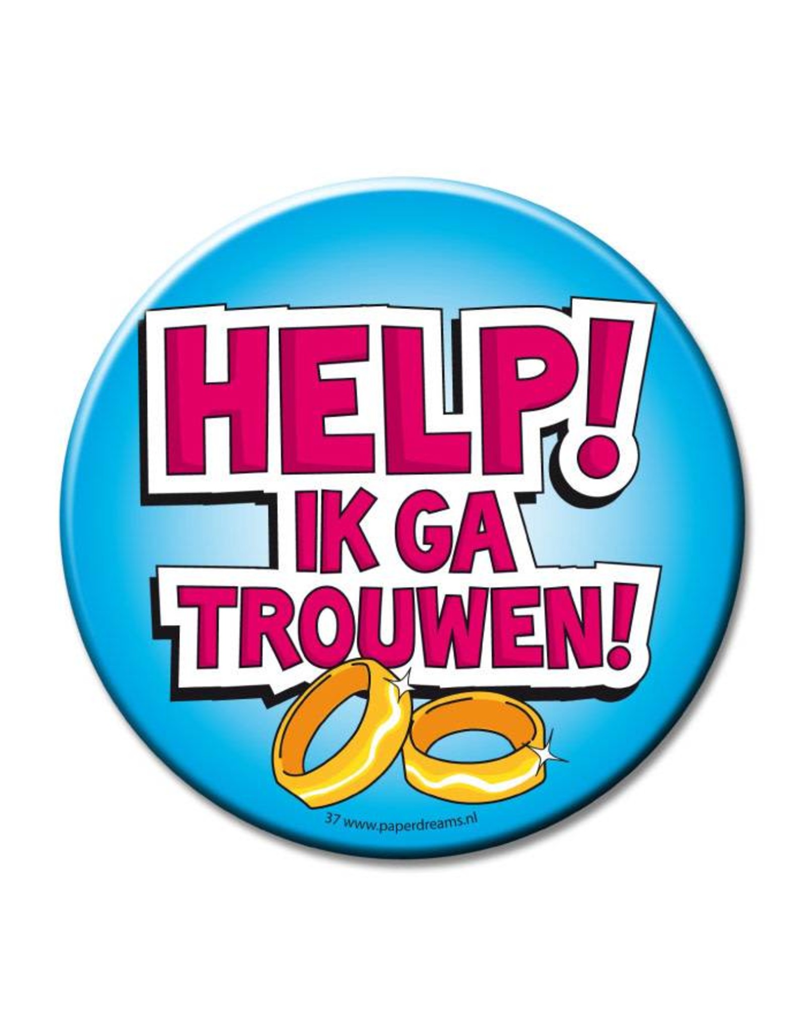 Button XL - Help ik ga trouwen