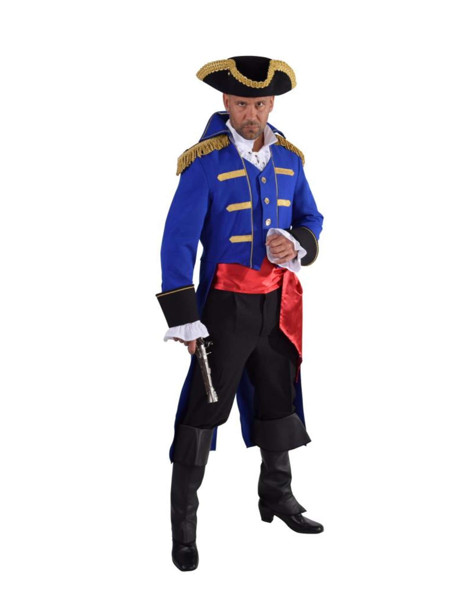 Mantel "Admiraal", blauw