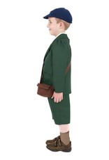 WW2 Evacuee Jongenskostuum, Groen