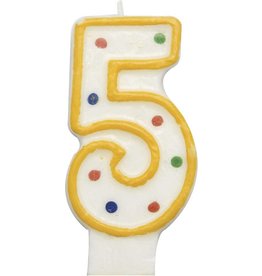 Nummerkaars Cijfer 5 Nummerkaars Cijfer 5