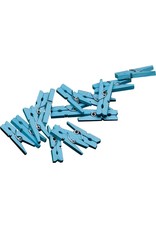 Miniknijpers Blauw (20 stuks)
