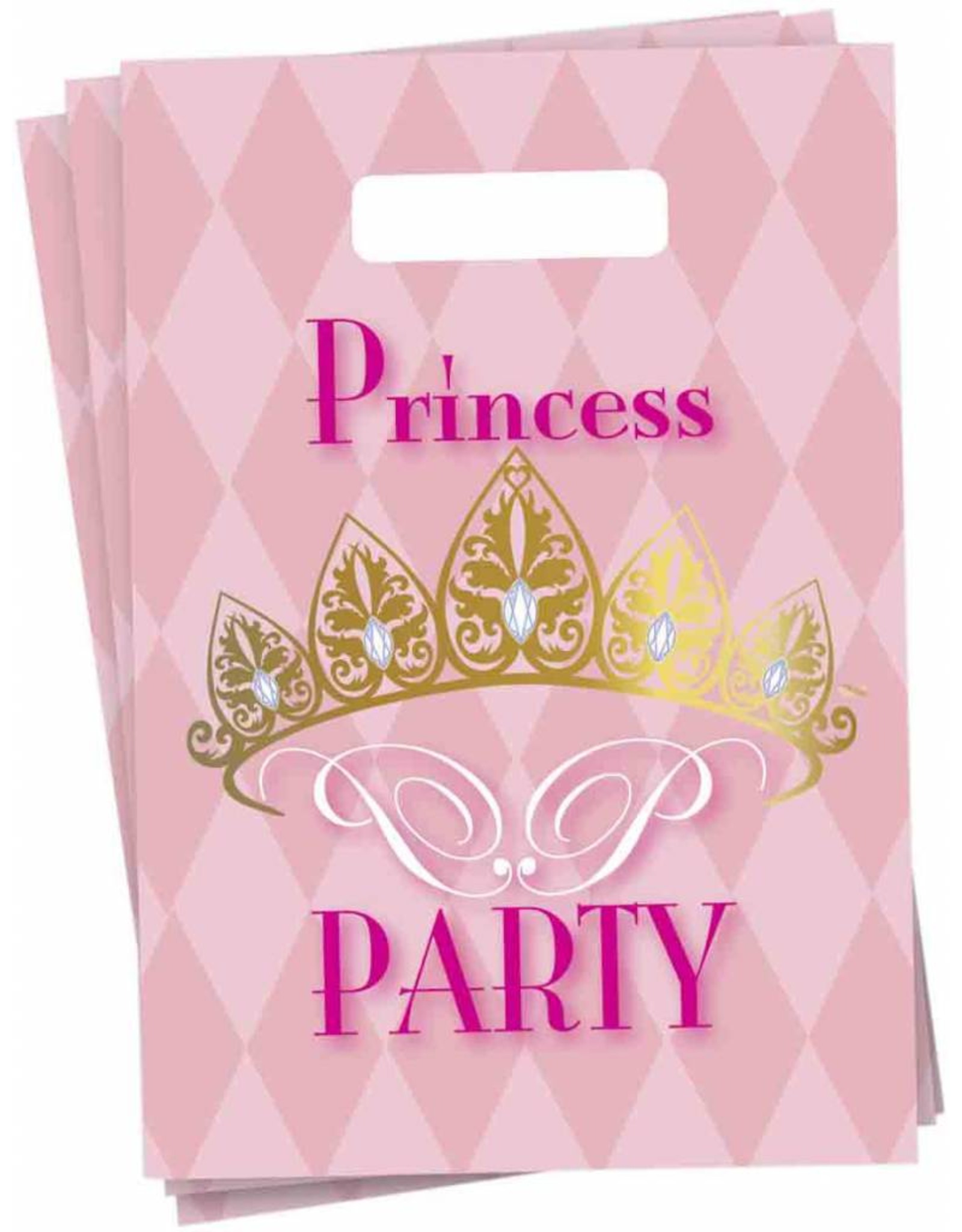 Uitdeelzakjes Princess (6 stuks)