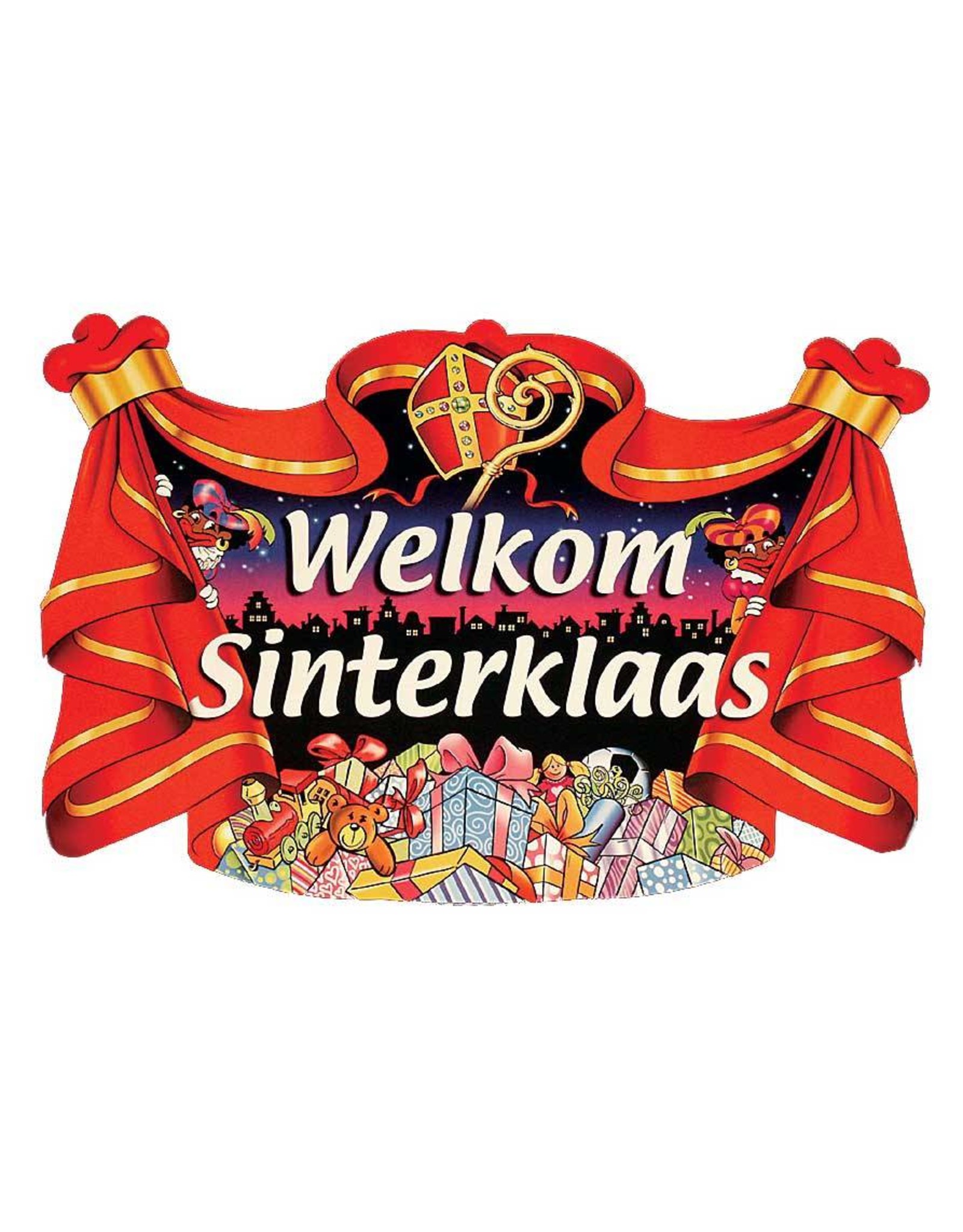 Kroonschild Welkom Sinterklaas