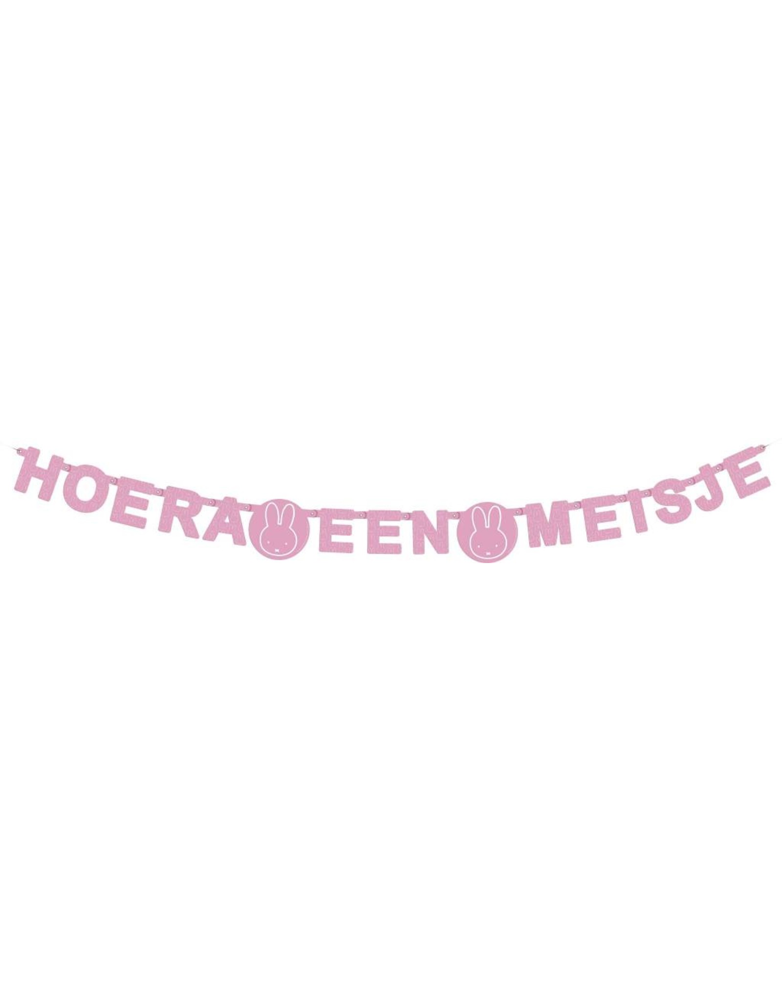 Letterslinger Nijntje Baby, Hoera een Meisje