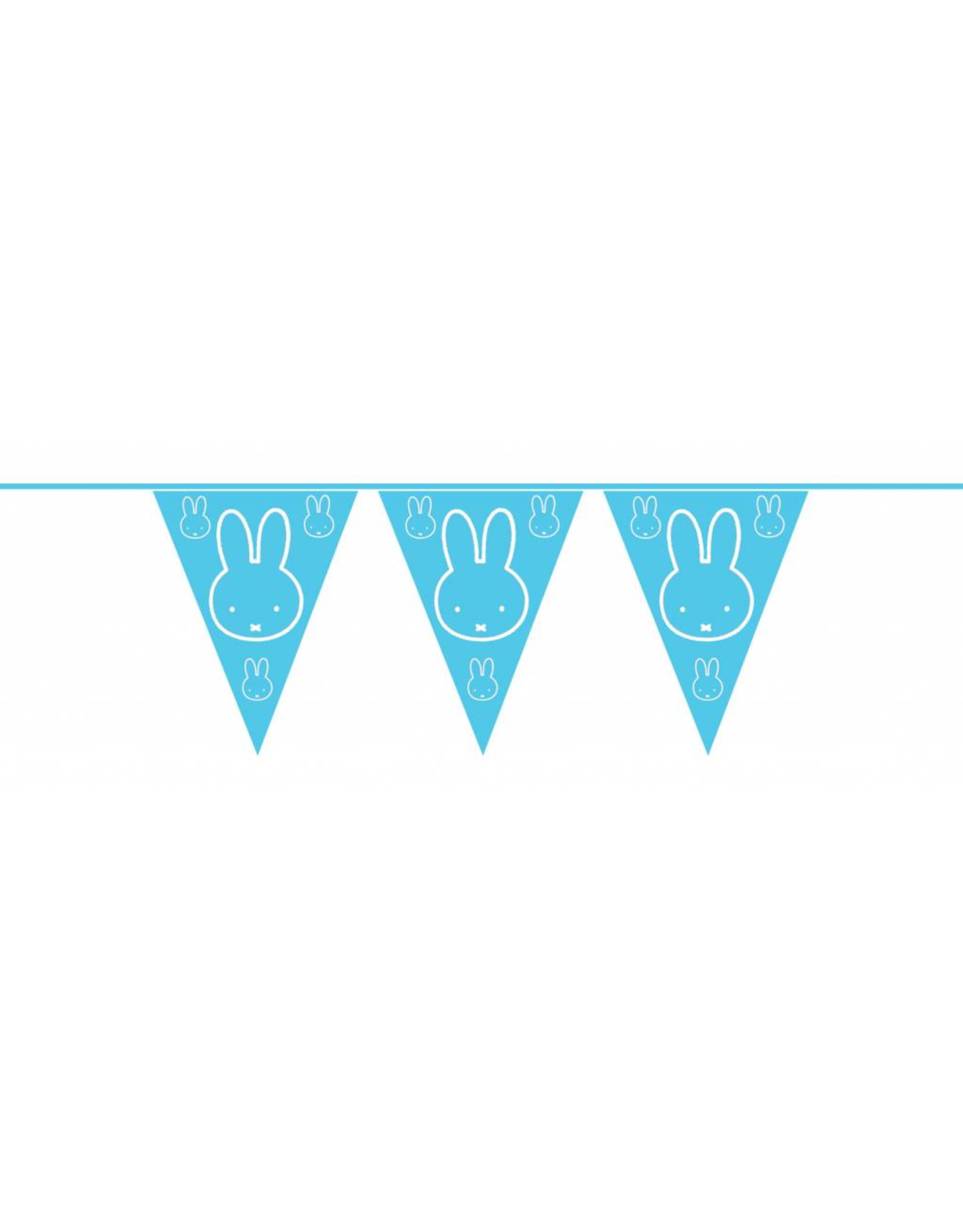 Vlaggenlijn Nijntje baby, blauw (10 m)