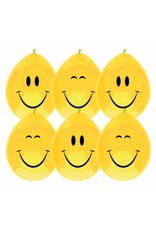 Ballonnen Smile (30 cm, 6 stuks)