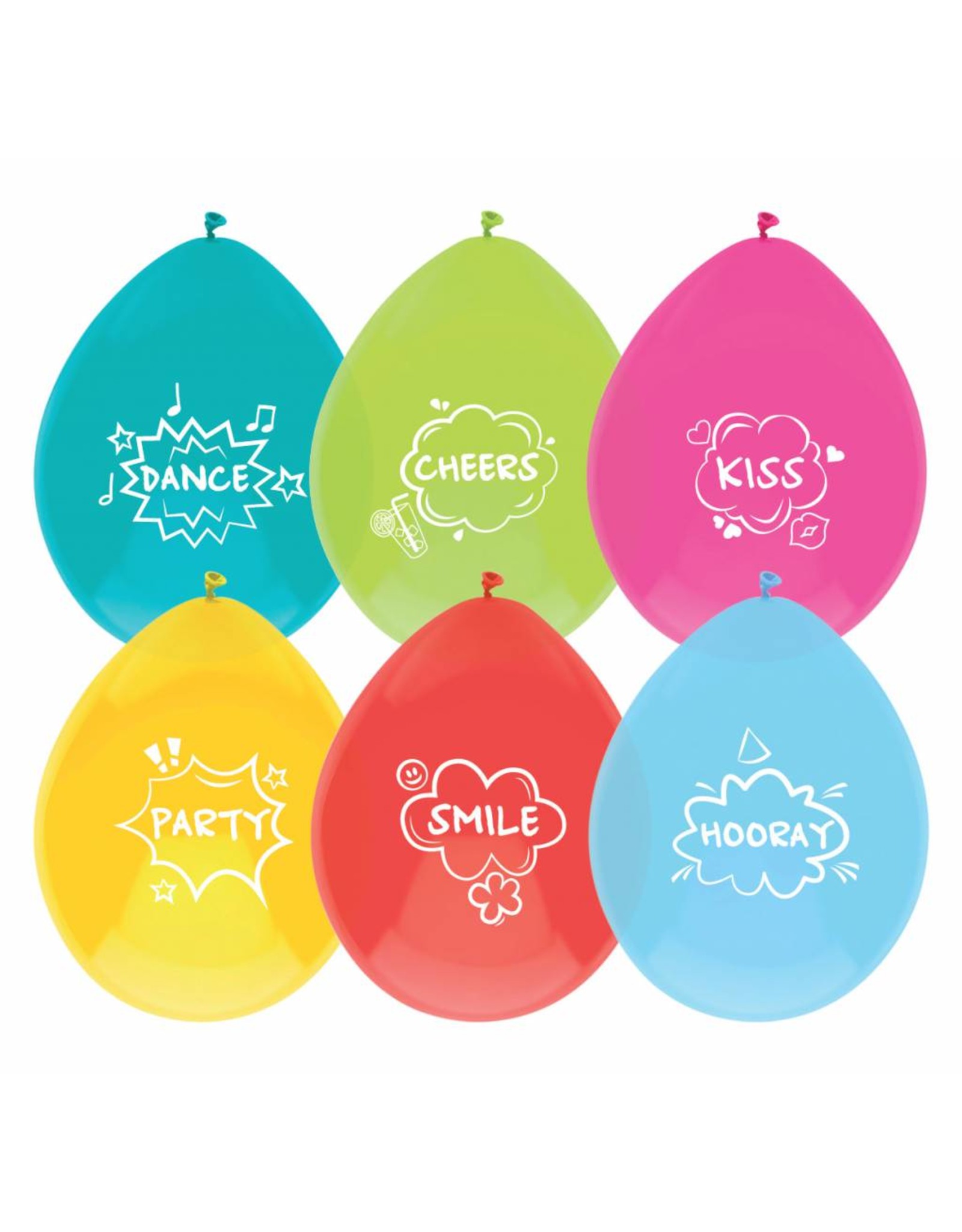 Ballonnen Party Quotes (30 cm, 6 stuks)