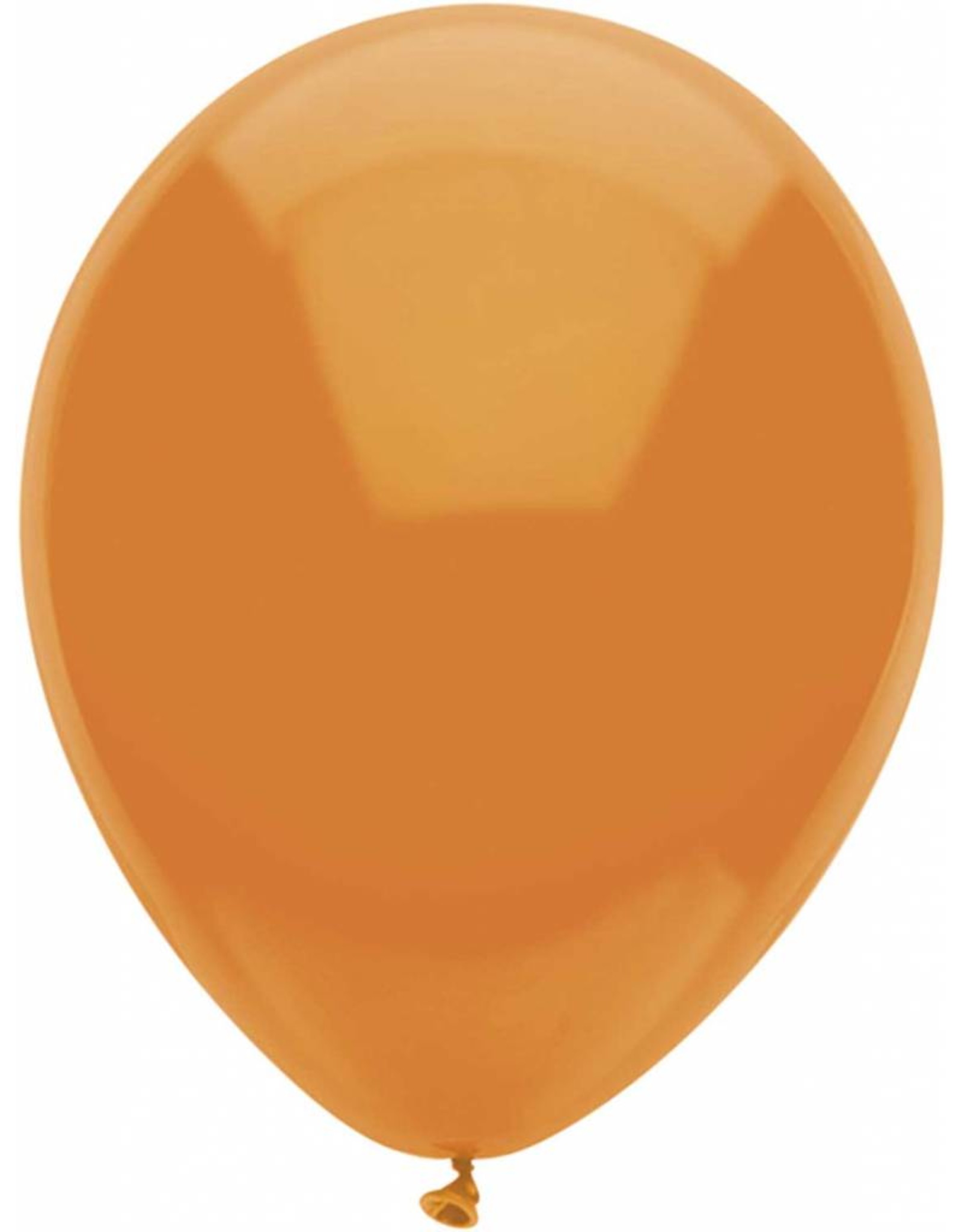 Ballonnen Uni Oranje (30 cm, 10 stuks)