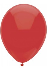 Ballonnen Uni Rood (30 cm, 10 stuks)