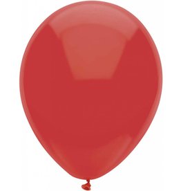 Ballonnen Uni Rood (30 cm, 10 stuks)