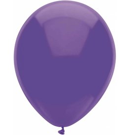 Ballonnen Uni Paars (30 cm, 10 stuks)