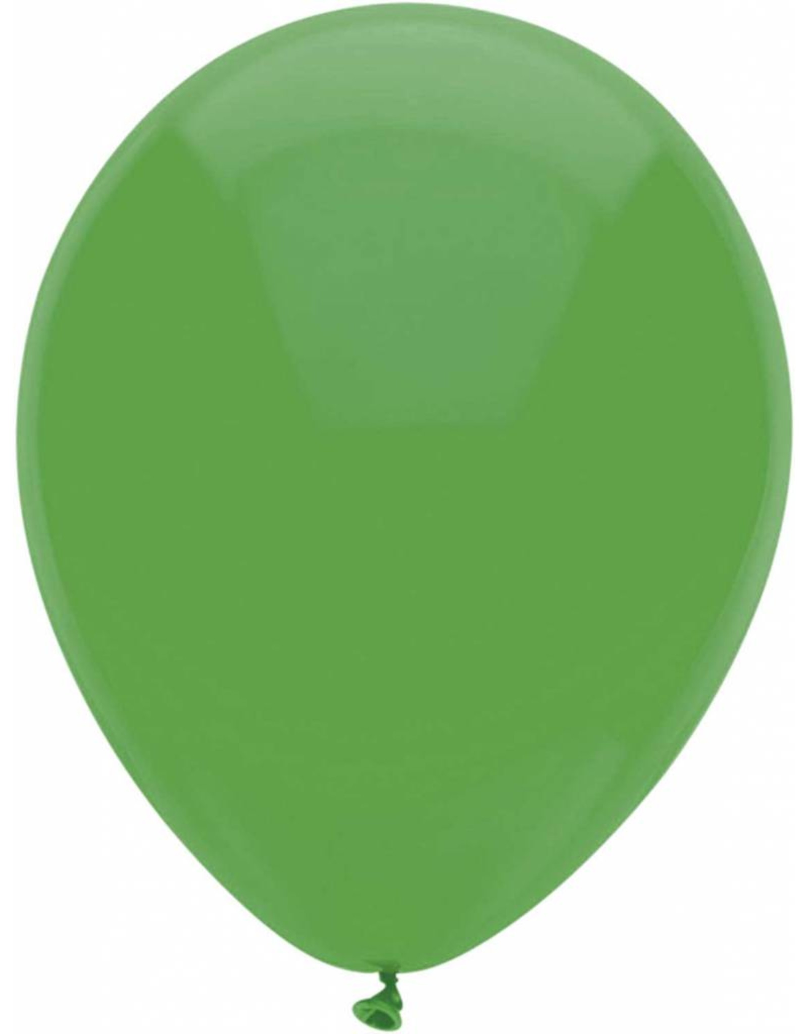 Ballonnen Uni Groen (30 cm, 10 stuks)