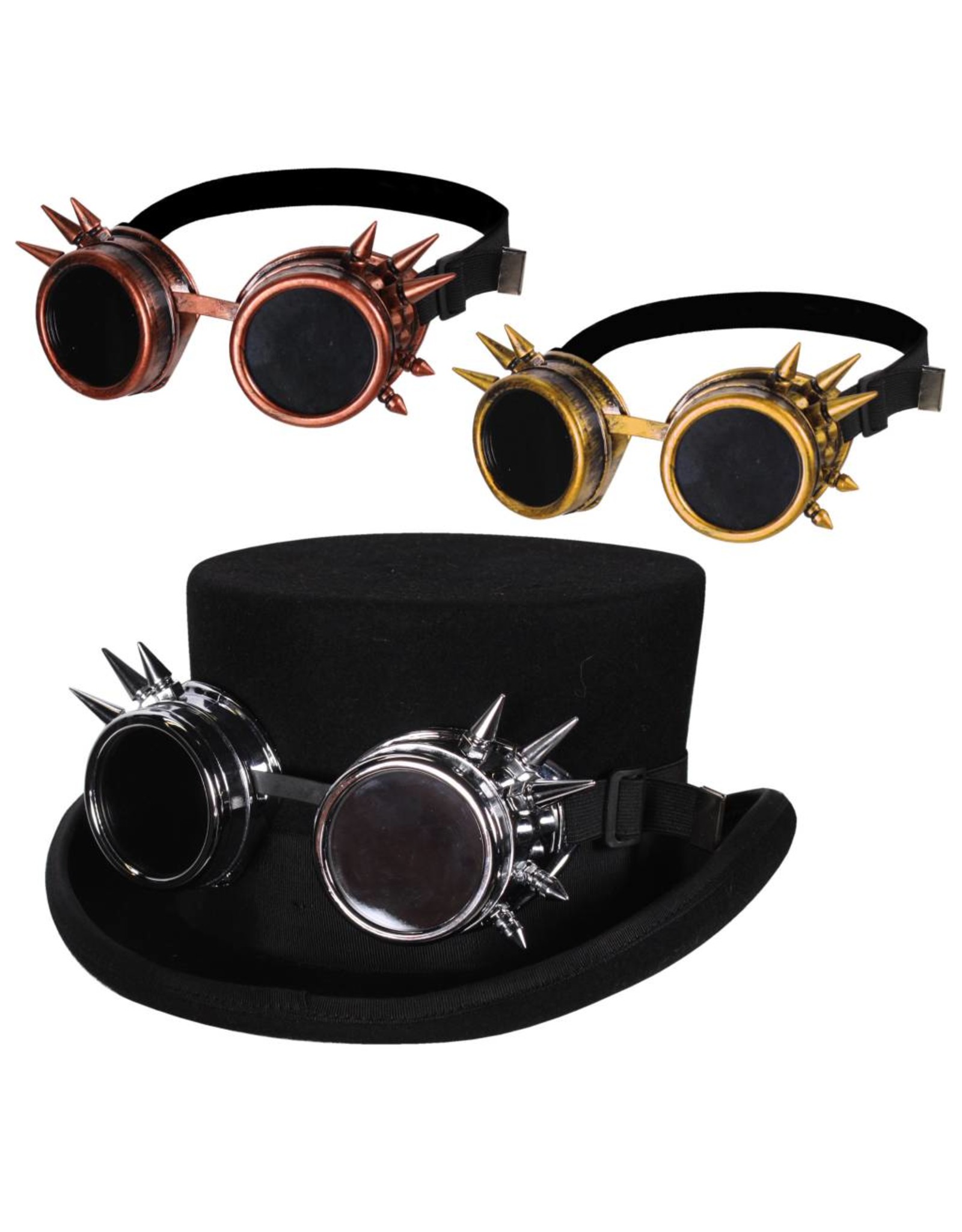 Steampunk goggles deluxe